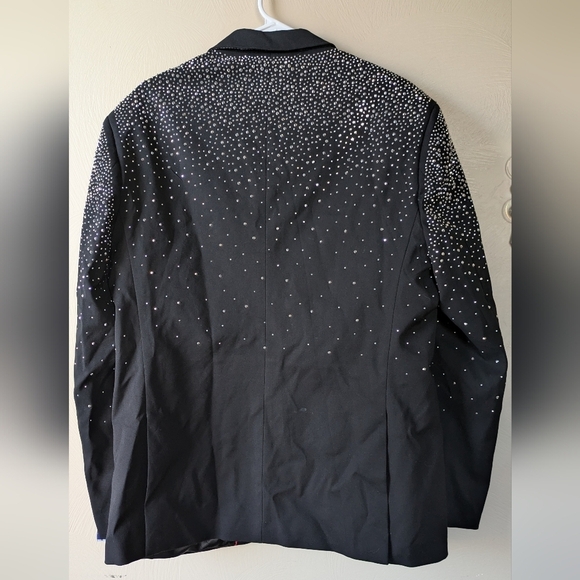 BARABAS Splendor Case Blazer, Black w/Silver Studs, XL - Picture 11 of 14